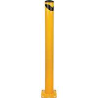 Butoir, Acier, 48" h x 4-1/2" la, Jaune Stor-it Systems