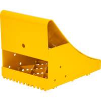Ice Chocks, Steel, Yellow, 8-1/16" W x 10-5/8" D x 8-13/16" H Stor-it Systems