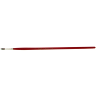 Round Marking Paint Brush, 9/64" Brush Width, Camel Hair, Wood Handle KP195 | Stor-it Systems