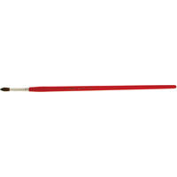 Round Marking Paint Brush, 7/32" Brush Width, Camel Hair, Wood Handle KP198 | Stor-it Systems