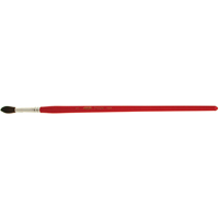 Round Marking Paint Brush, 9/32" Brush Width, Camel Hair, Wood Handle KP200 | Stor-it Systems