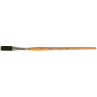 One Stroke Paint Brush, 3/8" Brush Width, Ox Hair, Wood Handle KP204 | Stor-it Systems