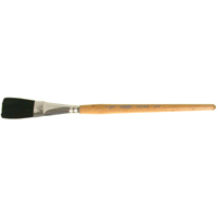 One Stroke Paint Brush, 3/4" Brush Width, Ox Hair, Wood Handle KP206 | Stor-it Systems