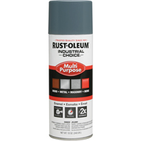 Industrial Choice&reg; 1600 System Multi-Purpose Enamel Spray Paint, Machine Grey, Gloss, 12 oz., Aerosol Can Stor-it Systems