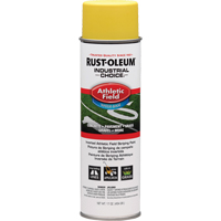 Industrial Choice&reg; AF1600 Athletic Field Striping Paint, Yellow, 17 oz., Aerosol Can Stor-it Systems