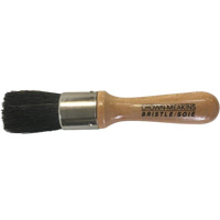Stencil Brush, Natural Bristles, Wood Handle, 1" Width KP829 | Stor-it Systems