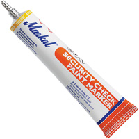 Security Check Paint Marker, 1.7 oz., Tube, Yellow KP857 | Stor-it Systems