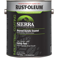 Sierra Performance Beyond Acrylic Enamel, Gallon, Red Stor-it Systems