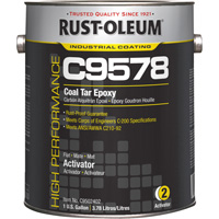 Activateur pour rev&ecirc;tement &eacute;poxydique &agrave; base de goudron de houille et &agrave; haute teneur en solides du syst&egrave;me C9578, Gallon Stor-it Systems