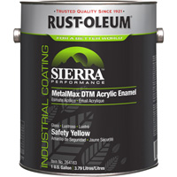 Sierra Performance MetalMax&reg; Plus DTM Acrylic Enamel, Gallon, Yellow Stor-it Systems