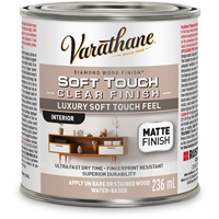 Varathane&reg; Diamond Wood Finish&reg; Coating, 236 ml, Clear, Matte Stor-it Systems