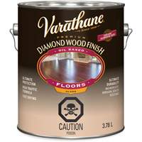 Varathane&reg; Diamond Wood Finish Floors Coating, 3.78 L, Clear, Gloss Stor-it Systems