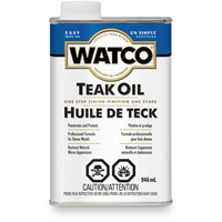 Watco&reg; Teak Oil, 946 ml, Clear, Transparent Stor-it Systems