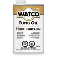 Watco&reg; Tung Oil, 946 ml, Clear, Transparent Stor-it Systems