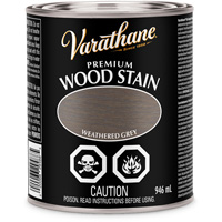 Varathane&reg; Premium Wood Stain, 946 ml, Weathered Grey Stor-it Systems