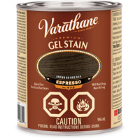 Varathane&reg; Premium Gel Stain, 946 ml, Espresso Stor-it Systems