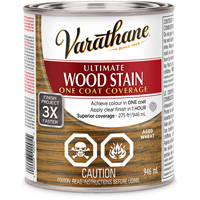 Varathane&reg; Ultimate Wood Stain, 946 ml, Aged Wheat Stor-it Systems