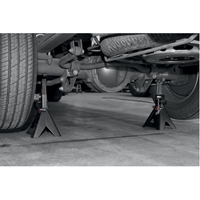 Jack Stands, Locking Pin, 6 tons Capacity, 15-7/10" - 24-2/5" H Stor-it Systems