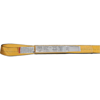 Nylon Slings, Double Ply, Double Eye, Type 3, 4" W x 3' L, 11000 lbs. Vertical Load Limit Stor-it Systems