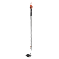 Mini Lever Hoist, 20' Lift, 1000 lbs. (0.5 tons) Capacity, Steel Chain Stor-it Systems