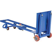 Empileur &agrave; plateforme, M&eacute;canisme Treuil manuel, Capacit&eacute; de 400 lb, Levage max de 58" Stor-it Systems