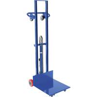 Hydraulic Platform Lift Stacker, Foot Pump Operated, 400 lbs. Capacity, 51-1/8" Max Lift Stor-it Systems