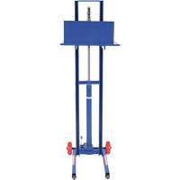 Hydraulic Platform Lift Stacker, Foot Pump Operated, 400 lbs. Capacity, 51-1/8" Max Lift Stor-it Systems