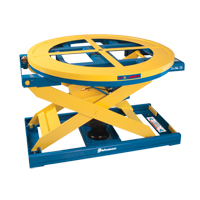 EZ X Loader Self-Levelling Pallet Positioner, 43" L x 43" W, 4000 lbs. Cap. LV439 | Stor-it Systems