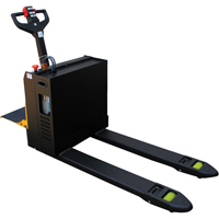 Transpalette &eacute;lectrique motoris&eacute; a/plateforme &agrave; conducteur debout, Capacit&eacute; 4500 lb, 48" lo x 30,25" la Stor-it Systems
