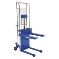 Hefti-Lift Load Stacker, Foot Pump Operated, 880 lbs. Capacity, 59" Max Lift Stor-it Systems