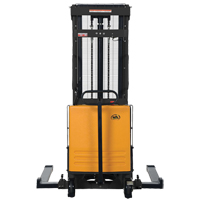 Gerbeur pour chariot &eacute;l&eacute;vateur, Fonctionnement &eacute;lectrique, Capacit&eacute; 2000 lb, Lev&eacute;e max 118" Stor-it Systems