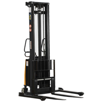 Fork Lift Stacker, Electric Operated, 2000 lbs. Capacity, 150" Max Lift LV582 | Stor-it Systems