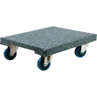 Wood Dollies - Heavy-Duty, Rubber Wheels, 1400 lbs. Capacity, 18" W x 30" D x 7" H MD518 | Stor-it Systems