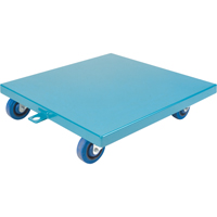 Steel Deck Dollies, 24" W x 24" D x 7" H, 1200 lbs. Capacity MA244 | Stor-it Systems