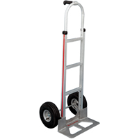Knocked Down Hand Truck, Single Grip Handle, Aluminum, 52" Height, 500 lbs. Capacity Stor-it Systems