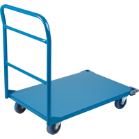 Chariots &agrave; tablettes/plateforme, Acier, 24" la x 36" p x 40" h, Capacit&eacute; de la plateforme 1300 lb Stor-it Systems
