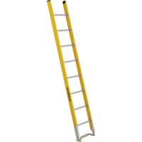 Single Section Straight Ladder - 6100 Series, 8', Fibreglass, 375 lbs., CSA Grade 1AA Stor-it Systems