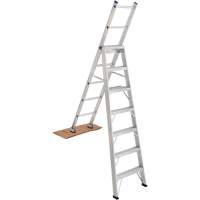 2700 Series Industrial Duty Multi-Way Ladders, 7', Aluminum, 250 lbs. Cap., ANSI 1, CSA 1 Stor-it Systems