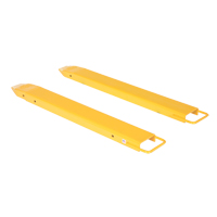 Fork Extensions, 48" L x 7-3/8" W, For Fork Width of 5" Stor-it Systems