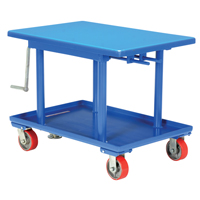 Hydraulic Lift Table, 24" L x 36" W, Steel, 2000 lbs. Capacity Stor-it Systems