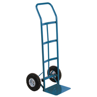 All-Welded Hand Truck, Continuous Handle, Steel, 48" Height, 600 lbs. Capacity MH301 | Stor-it Systems