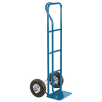 All-Welded Hand Truck, P-Handle Handle, Steel, 51" Height, 600 lbs. Capacity MH302 | Stor-it Systems