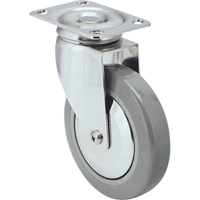 Roulette, Pivotant avec frein, 3" (76 mm), Nylon, 250 lb (113 kg) Stor-it Systems