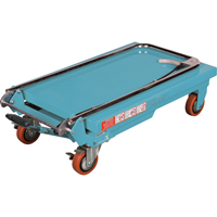 Heavy-Duty Hydraulic Scissor Lift Table, 27-1/2" L x 17-3/4" W, Steel, 330 lbs. Capacity Stor-it Systems