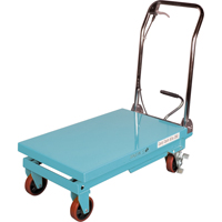 Heavy-Duty Hydraulic Scissor Lift Table, 32" L x 19-3/4" W, Steel, 660 lbs. Capacity Stor-it Systems