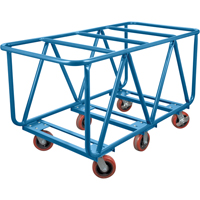 Flat Bed Lumber Cart, 60" x 30" x 33", 2500 lbs. Capacity Stor-it Systems