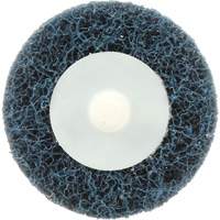 Disque de ponçage et meulage &agrave; rechange rapide HS Buff & Blend Standard Abrasives 840358, 2" dia., Grain Moyen, Oxyde d'aluminium Stor-it Systems