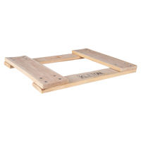 Hardwood Dolly Frame, Not Included Wheels, 900 lbs. Capacity, 18" W x 24" D x 1.5" H Stor-it Systems