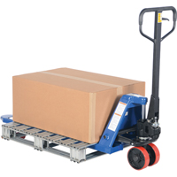 Quick Lift Pallet Truck, Steel, 48" L x 20" W, 5500 lbs. Capacity Stor-it Systems