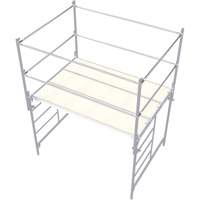 Accessoires pour &eacute;chafaudage - Barre de retenue, Barre de retenue, 2" la x 30" h Stor-it Systems